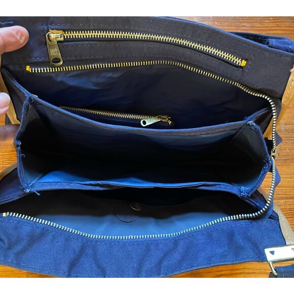 Kangaroo Navy Handbag Women’s Purse - Picture 4 of 11